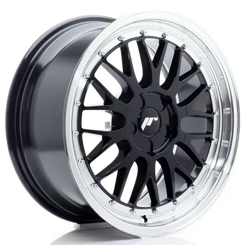 Begrenztes Angebot JR Wheels JR23 18x8 ET20-42 5H Blank Glossy Black Alufelge
