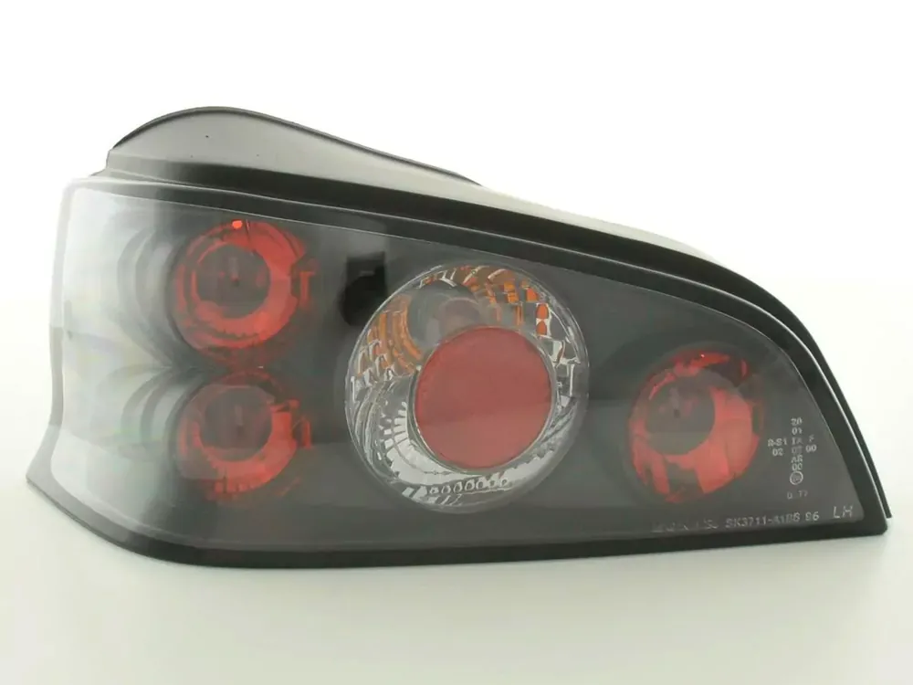 Rückleuchten Set passend für Peugeot 106 Typ 1C 1A 96-03 schwarz Direkt Vom Hersteller