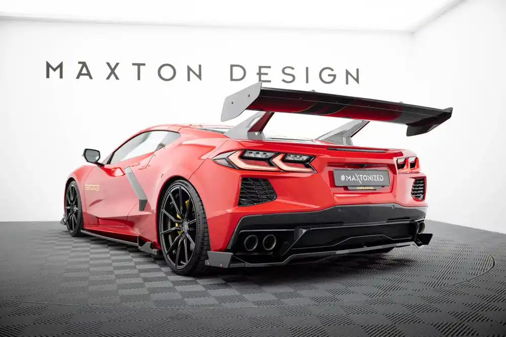 Markenprodukt Carbon Spoiler passend für Chevrolet Corvette C8