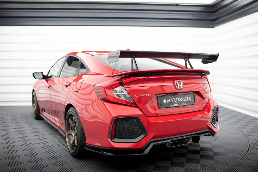 Carbon Spoiler passend für Honda Civic SI Mk10 2017-2019 Rabatt