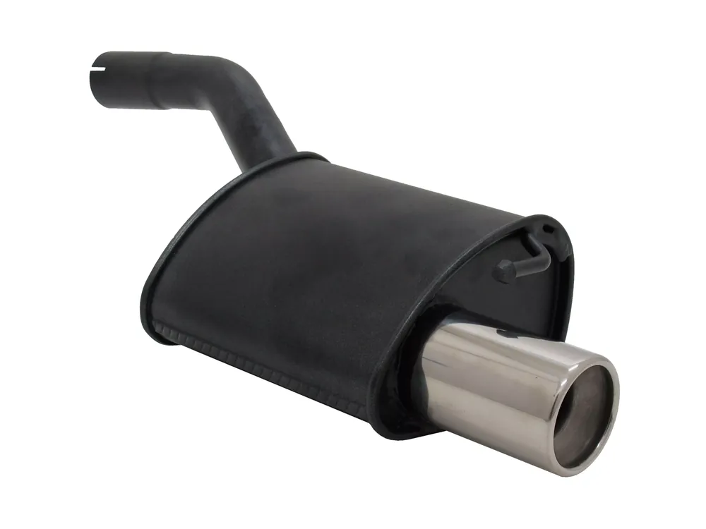 Neu Im Sortiment Novus Sportauspuff passend für Ford Focus MK1 Schrägheck 1x90mm