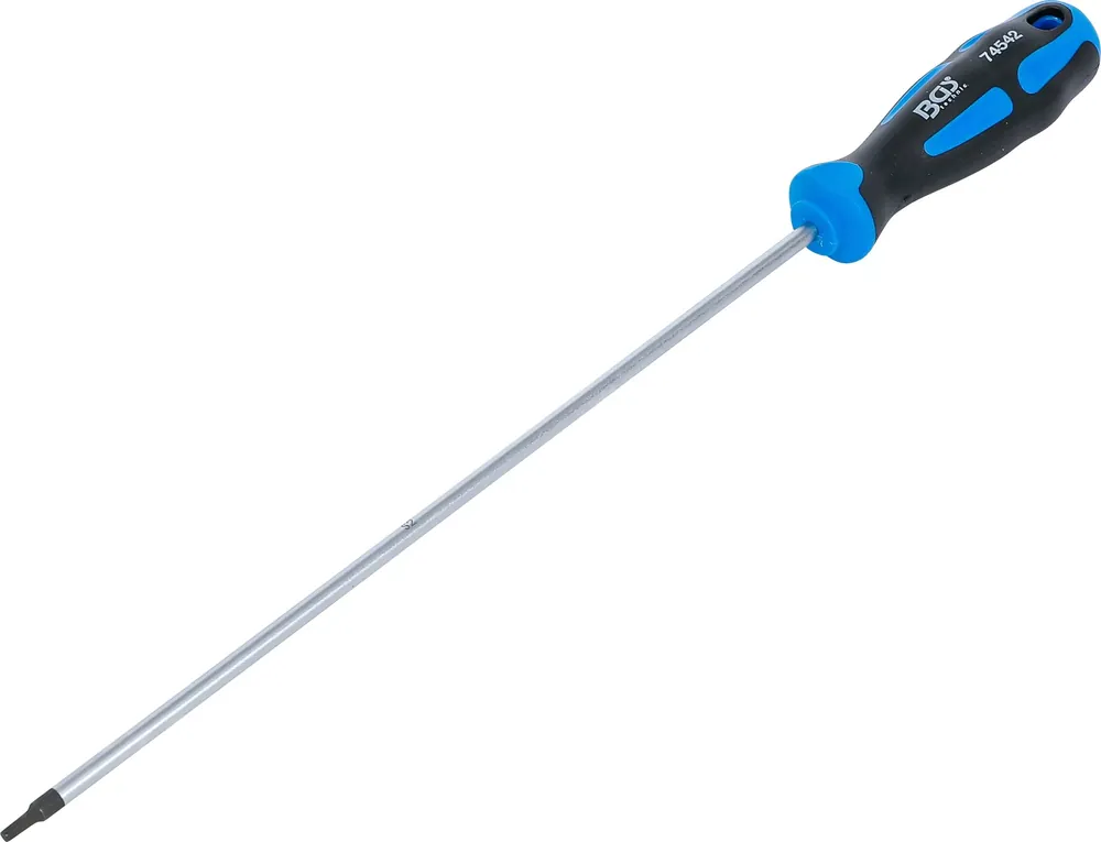 Zertifiziert Schraubendreher T-Profil (für Torx) T15 – Klingenlänge 250 mm