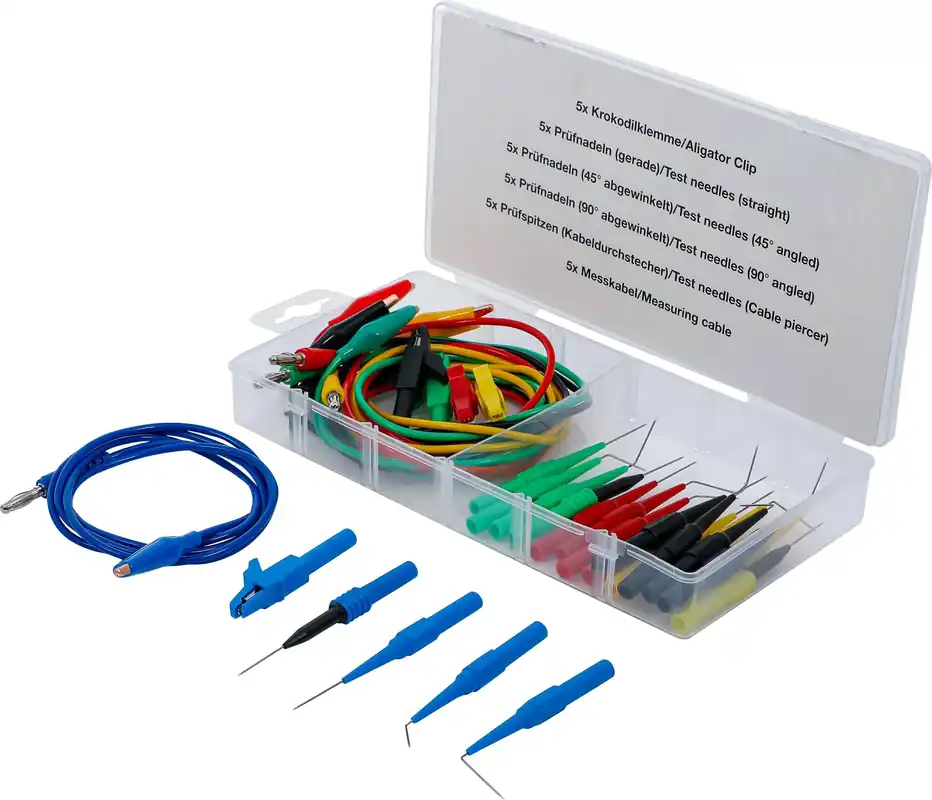 Schneller Versand Messkabel- und Prüfspitzen-Satz 30-teilig