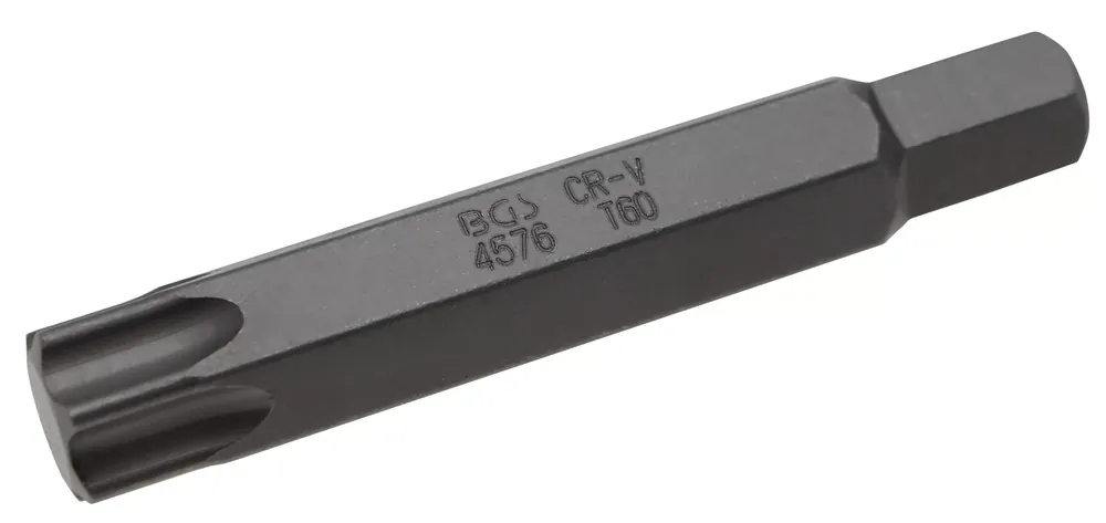 Preisknaller BGS Bit T60 Außensechskant 10 mm Länge 75 mm