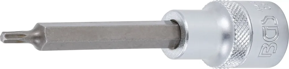 BGS Bit-Einsatz T20 Länge 100 mm Innenvierkant 1/2 Zoll (12,5 mm) Sale