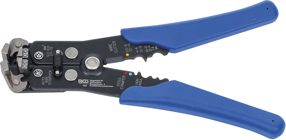 Knallerangebot Automatische Abisolierzange für Draht-Ø 0,13–6 mm² – 210 mm