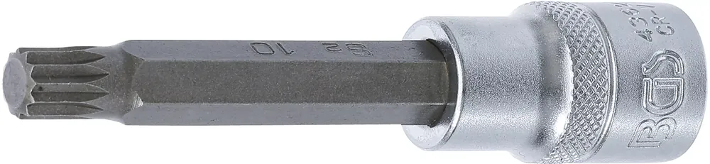 BGS Bit-Einsatz Innenvielzahn M10 100 mm 1/2 Zoll Knallerangebot