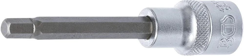 Angebot BGS Bit-Einsatz 100 mm Innenvierkant 12,5 mm (1/2") Innensechskant 7 mm