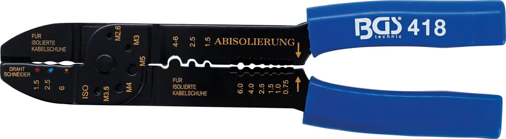 BGS Klemmzange 235 mm mit Drahtschneider Ausverkauf