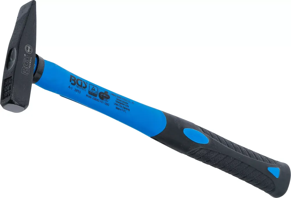 Schlosserhammer 100 g mit Fiberglasstiel nach DIN 1041 Beliebt
