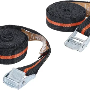 Saisonangebot Spannband-Satz mit Schnellverschluss 2,5 m x 25 mm, 2-tlg.