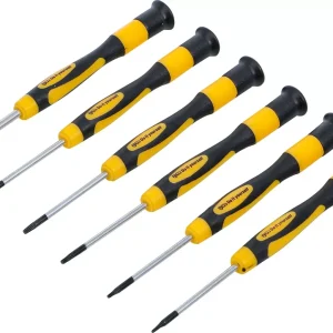 Präzisions-Schraubendreher-Satz T-Profil (für Torx) 6-tlg. Neu