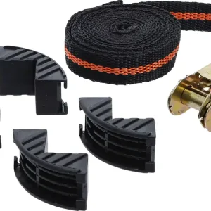 Knarren-Spannband 5 m x 25 mm mit 4 Schutzbacken Must-Have