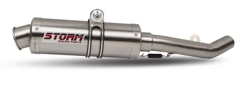Versand Am Gleichen Tag Storm by MIVV GP Endschalldämpfer passend für Yamaha FZS 1000 Fazer (2001–2005)