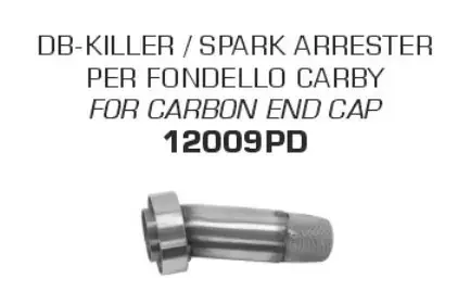 Abverkauf Arrow DB-Killer / Spark Arrester passend für Yamaha Tenere 700 (2019–2020)