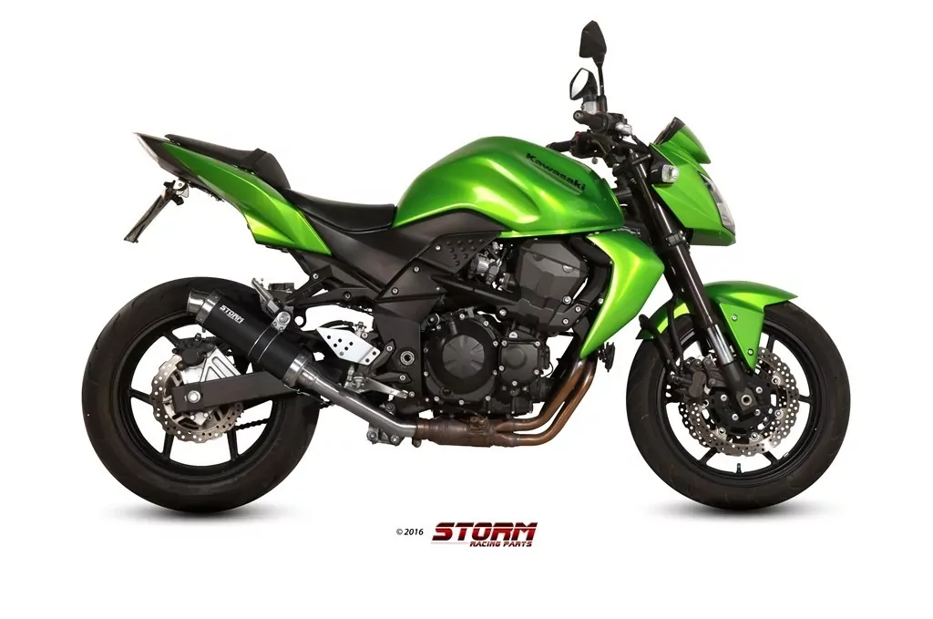 Storm by MIVV GP Endschalldämpfer Schwarz passend für Kawasaki Z 750 Top-Angebot