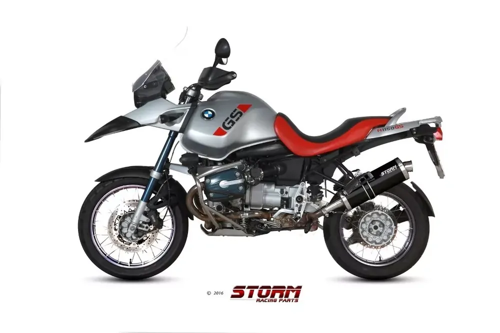 Storm by MIVV OVAL Endschalldämpfer passend für BMW R 1150 GS 99-03 Bestpreis