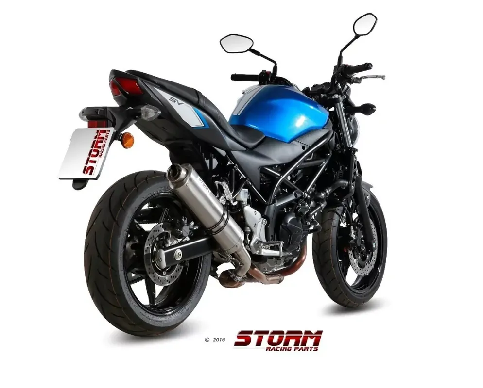 Jetzt Bestellen Storm by MIVV OVAL Endschalldämpfer passend für Suzuki SV 650 ´16