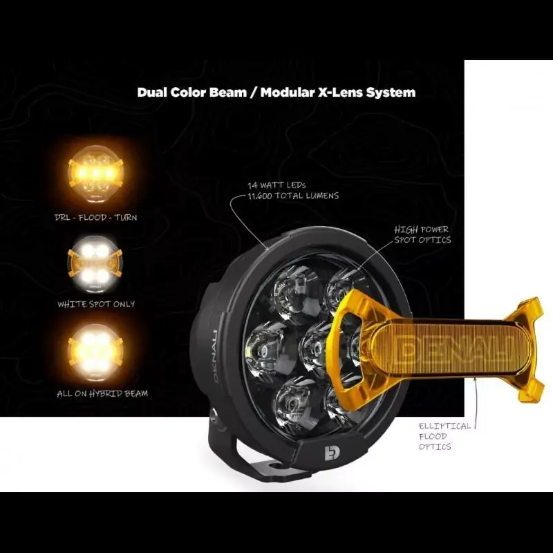 DENALI 2.0 D7 Pro LED-Lichtpod mit X-Linsensystem (Single) Direkt Vom Hersteller