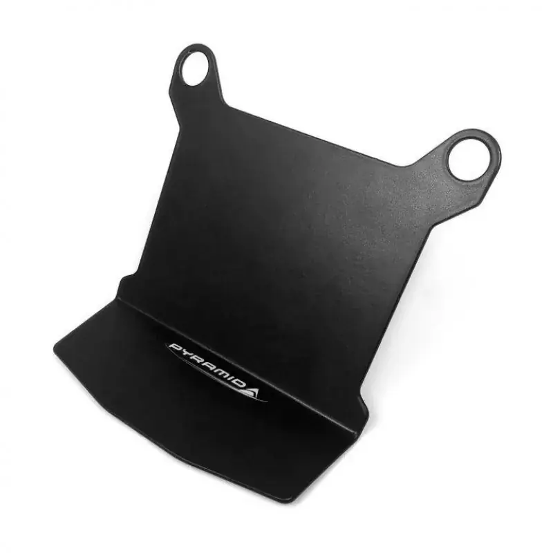 Pyramid Federbein Schutz Platte Schwarz Matt passend für KTM 1290 Super Duke R / EVO Echt