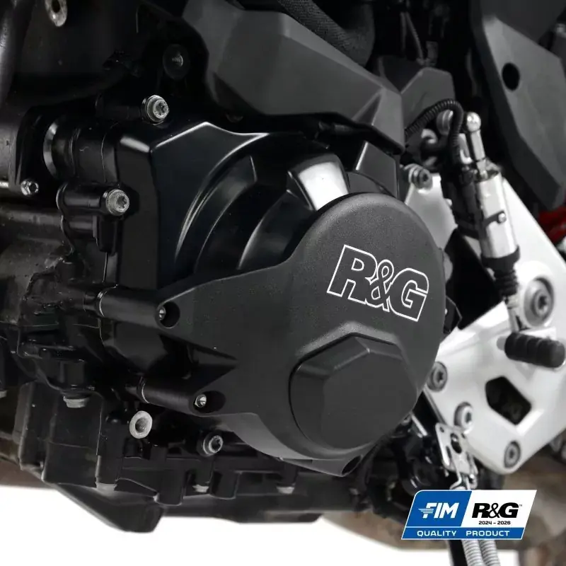 Preisreduziert R&G FIM PRO Aluminium 2er Motordeckel Protektoren SET passend für BMW F 900 R / XR / F 800 900 GS