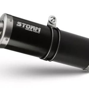 Aktuell Storm by MIVV OVAL Endschalldämpfer Schwarz passend für Yamaha FZ6 / FZ6 Fazer 2004–2011