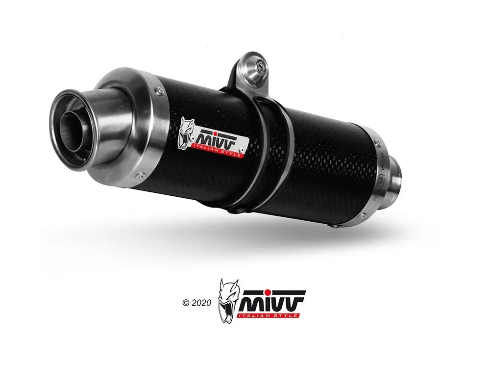 MIVV Schalldämpfer Karbon GP passend für GSX-R 600/750 Direkt Vom Hersteller