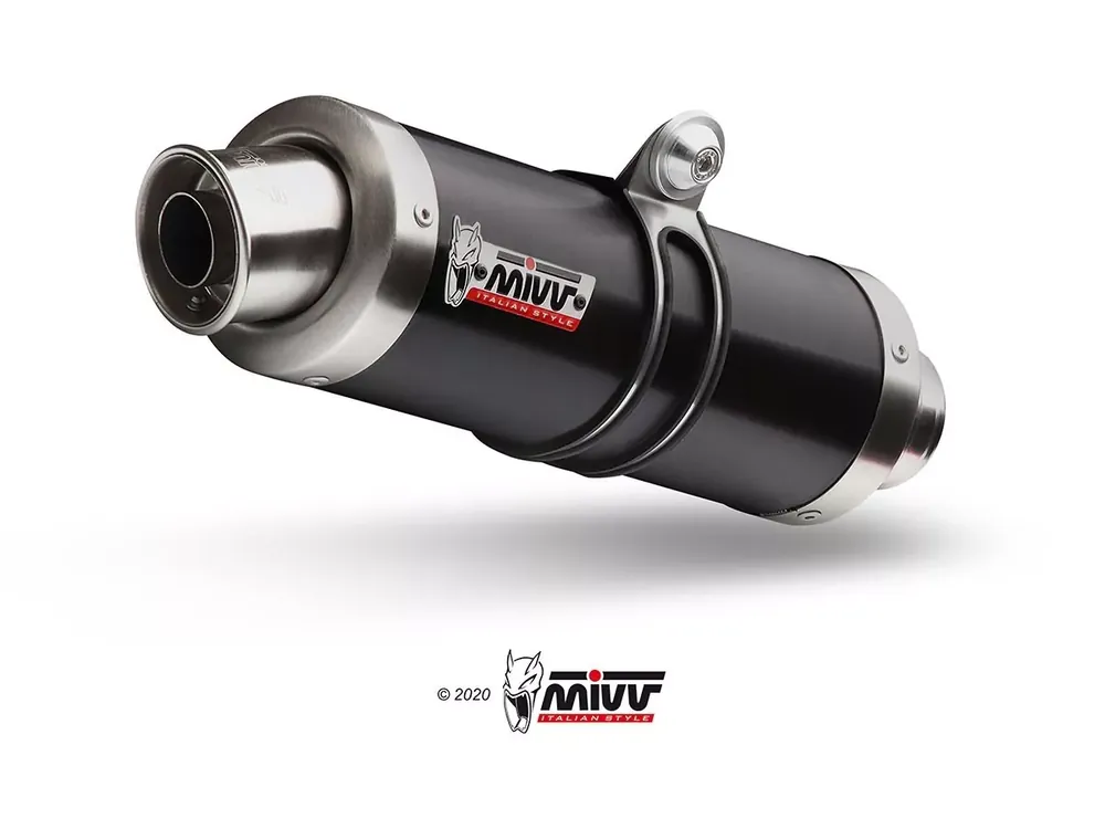 MIVV Schalldämpfer Black Steel GP passend für KTM RC125 Mega-Angebot