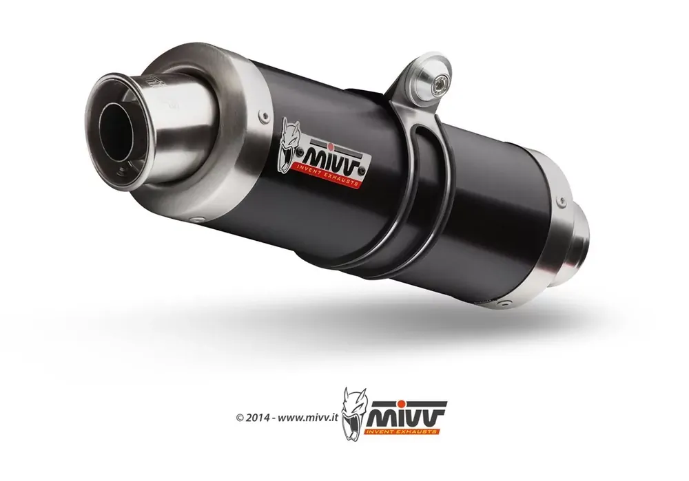 Knallerangebot MIVV GP Endschalldämpfer Edelstahl Schwarz passend für Kawasaki ZX-10 R 16-25