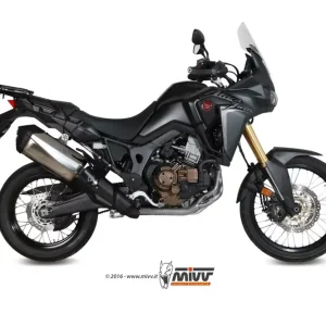 Solange Der Vorrat Reicht MIVV Kat Ersatzrohr Edelstahl passend für Honda CRF 1000 L Africa Twin