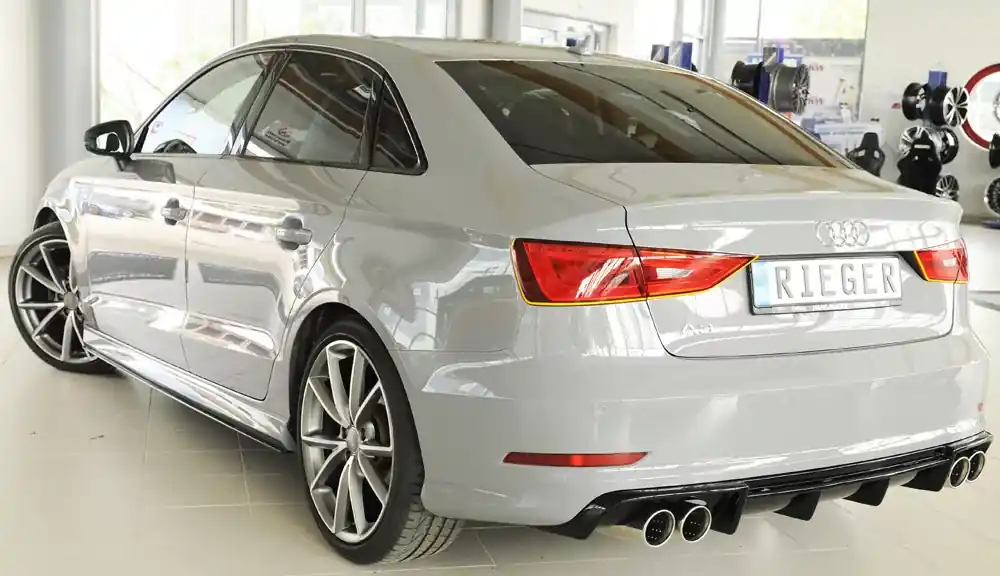 Friedrich Duplex-Sportendschalldämpfer 4x90mm passend für Audi A3 (8V) Limousine ab Bj. 2013 Sofort Bestellen