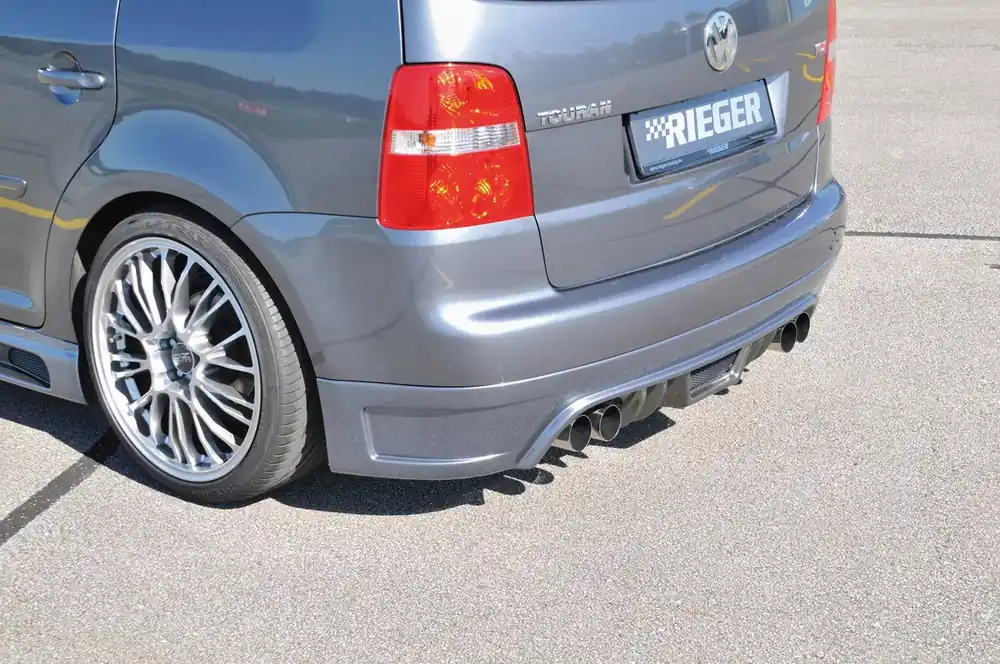 FOX Endschalldämpfer 4x76mm Typ 10 passend für VW Touran (1T) Heißes Angebot