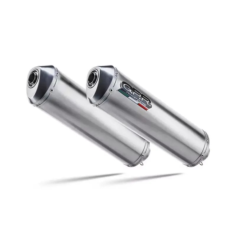 Bestpreis GPR Exhaust Satinox Slip-On Auspuff passend für Honda Varadero 1000 (1999–2011)
