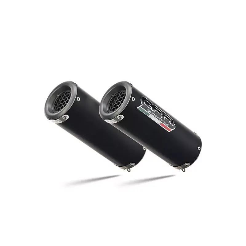 Preisknaller GPR M3 Black Titanium Slip-On Auspuff passend für Ducati Monster 1100 2009-2010
