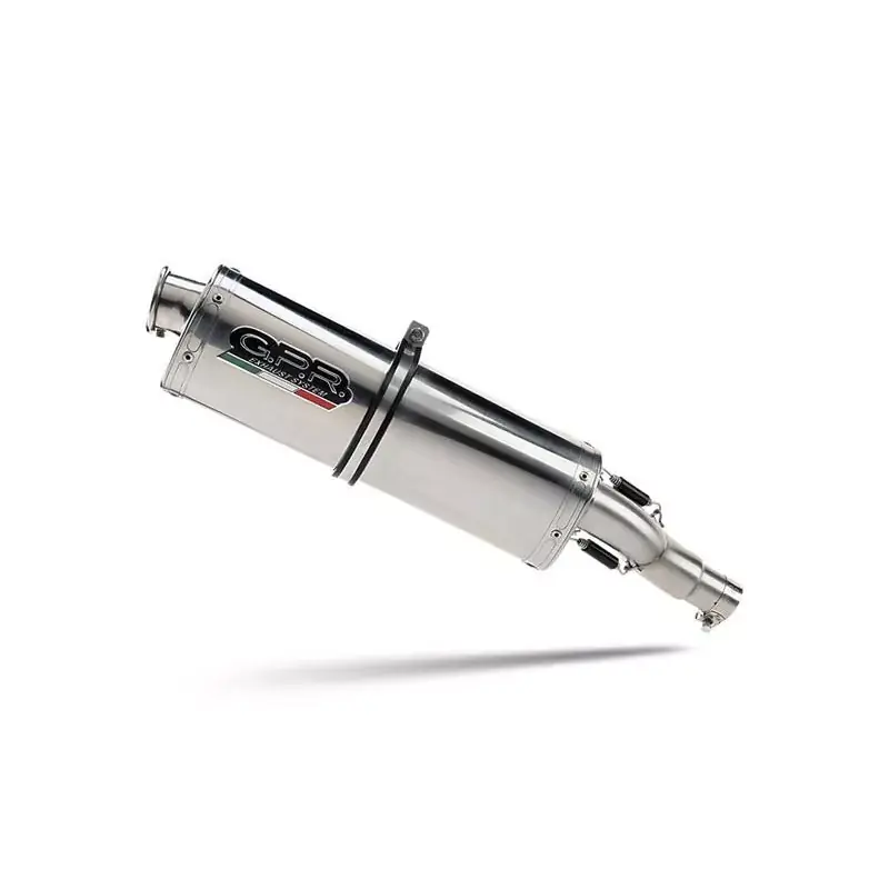 Letzte Chance GPR Trioval Slip-On Auspuff passend für Honda Africa Twin NXR XRV 650 RD03