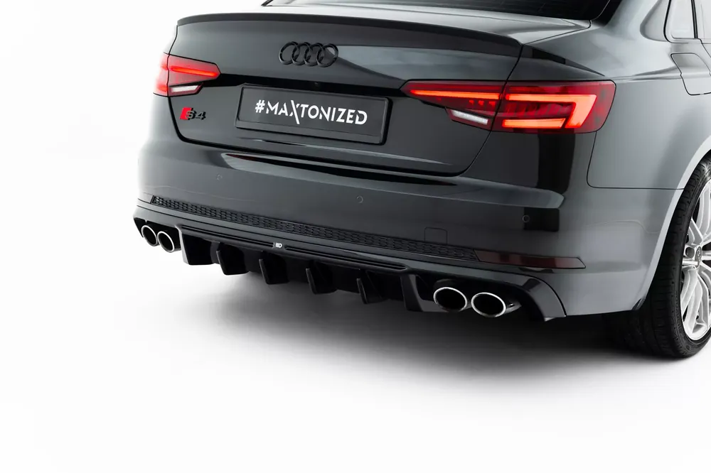 Billig Diffusor Heck Ansatz passend für Audi S4 Limousine / Avant B9