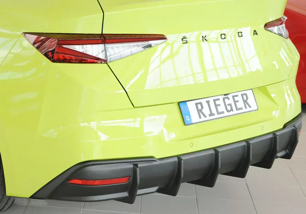 Rieger Heckeinsatz passend für Skoda Enyaq iV RS (NY) Coupé (5AC) ab 07/2021 bis 01/2025 Sichere Zahlung