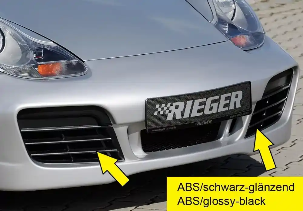 Nur Für Kurze Zeit Rieger Lufteinlassblenden passend für Porsche 911 (Typ 996)