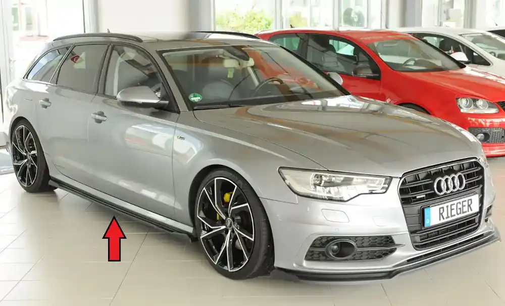 Rieger Seitenschweller rechts passend für Audi A6 S6 (4G/C7) Avant 02.12–08.14 Preisknaller
