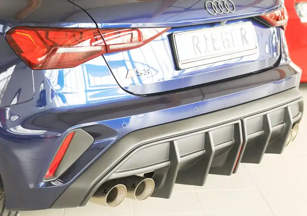 Rieger Heckeinsatz passend für Audi A3 S3 (GY) Sportback ab 06/24 Nur Heute