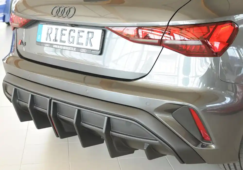 Rieger Heckeinsatz passend für Audi A3 (GY) 5-tür. (Sportback) ab 06/2024 Geprüft