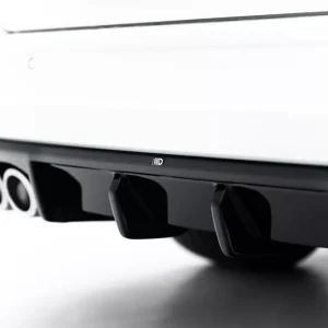 Zertifiziert Diffusor Heck Ansatz passend für VW Golf R Variant Mk8 / Mk8 Facelift