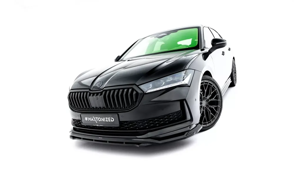 Neu Im Sortiment Front Ansatz V.1 passend für Skoda Superb Sportline Mk4