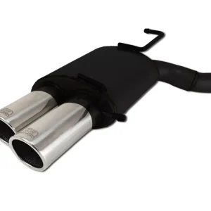 Knallerangebot Ulter Sportendschalldämpfer passend für Audi A4 typ B8 2007-2011 – 2 Endrohre rund Ø80