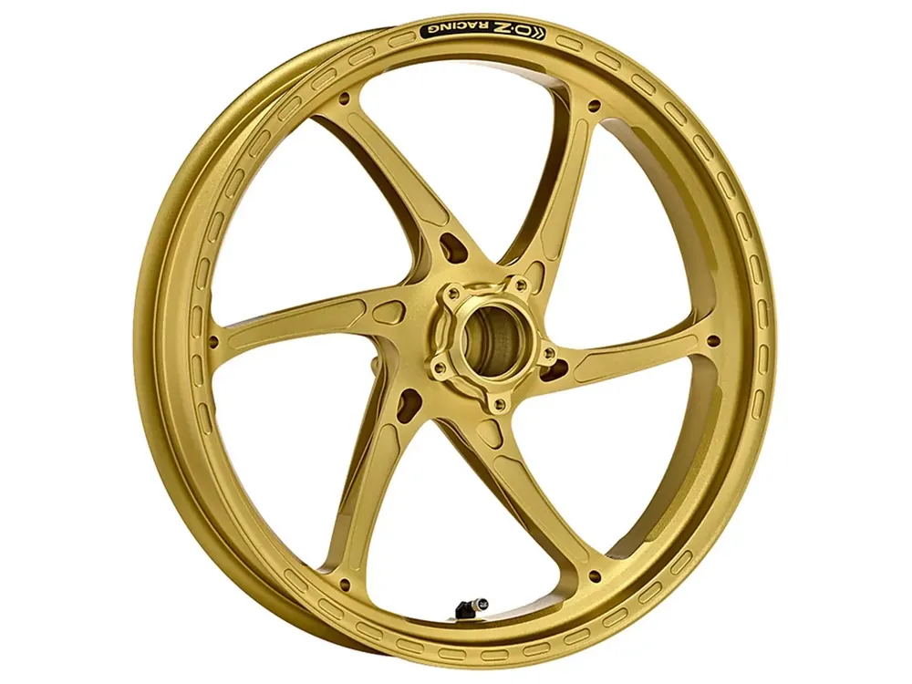 Preiswert OZ Gass RS-A Aluminium Felge vorne gold matt passend für Kawasaki ZX-4R(R) ZX400P 2023–2024