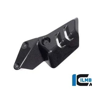Zertifiziert Ilmberger Carbon Auspuff Cover links passend für Ducati Diavel V4 ab Modelljahr 2023 – glanz