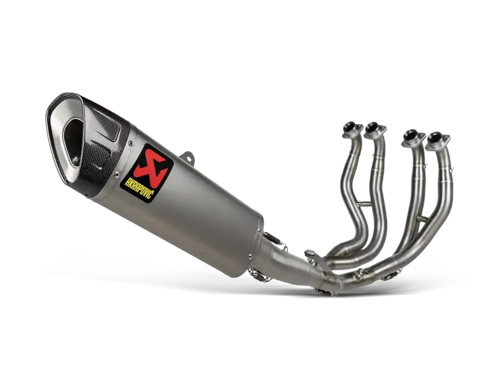 Neue Kollektion Akrapovic Racing Line (Titanium) Auspuffanlage passend für Suzuki GSX1300R