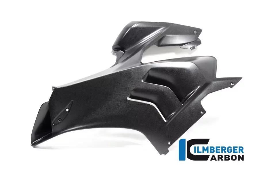 Ilmberger Carbon Verkleidungsseitenteil links Racing matt passend für Ducati Panigale V4 V4S 2022- Sonderangebot