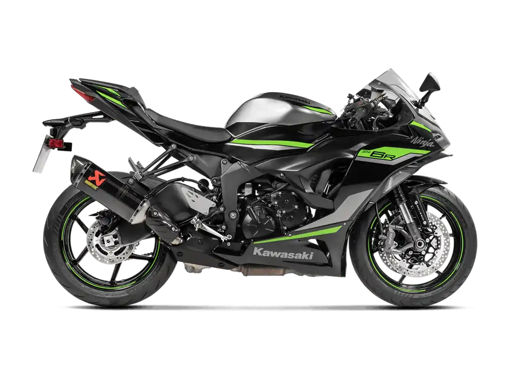 Akrapovic Slip-On Line (Carbon) passend für Kawasaki Ninja ZX-6R 600 2009–2025 Meistverkauft