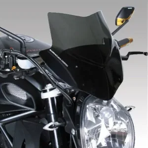 Sofort Bestellen Barracuda Windschild Aerosport passend für MV Agusta Brutale 920 / 1090RR / 675 / 800